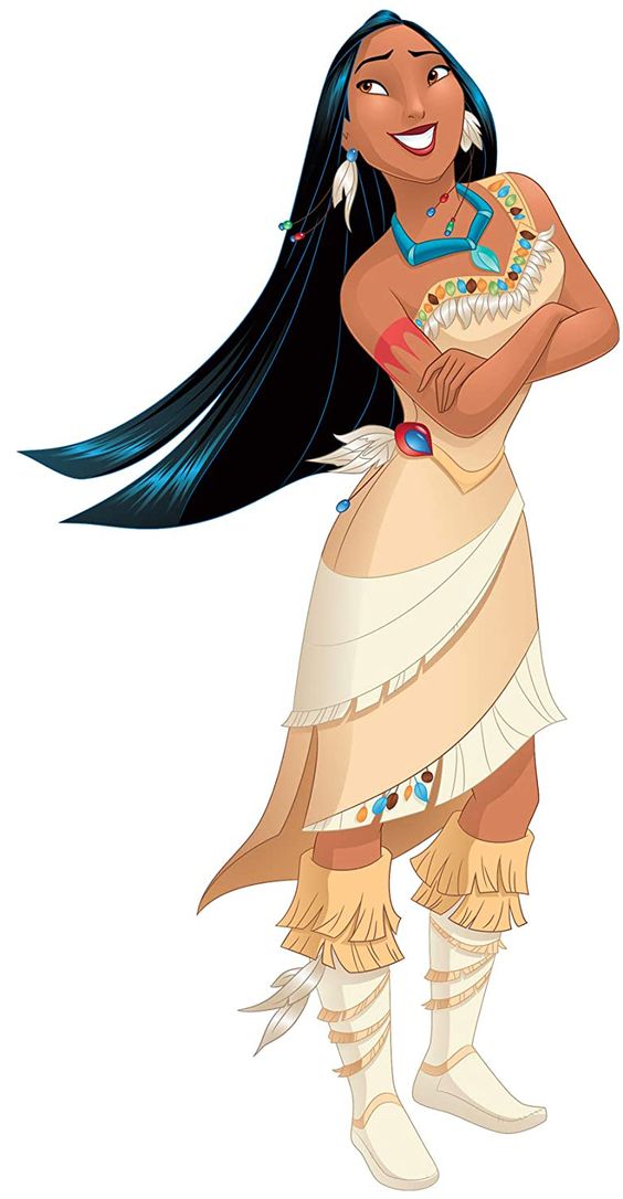 Принцесса Покахонтас из мультфильма Дисней